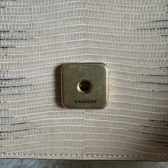 NWT! RARE! Coach C2659 Alie Shoulder Bag In Lizard Women's Crossbody Runway - Picture 6 of 14